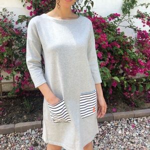 Tommy Hilfiger Size Small 4 6 Heather Stripe Shift